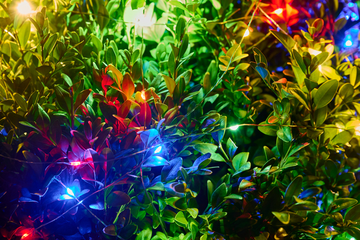 Lyskæde wire 150 Micro-LED multi 14,9 meter